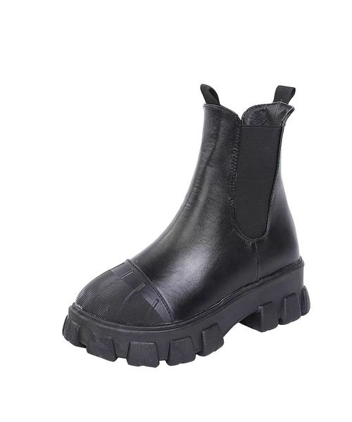 Thick-soled  Motorcycle Boots