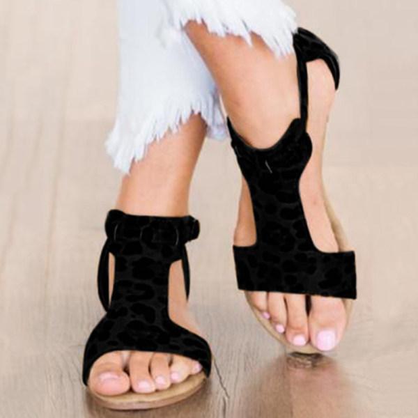 Women's Peop Toe  flat sandals