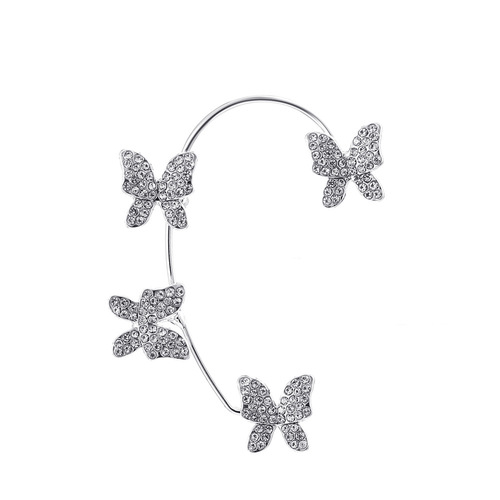 Butterfly Cuff Clip Earrings