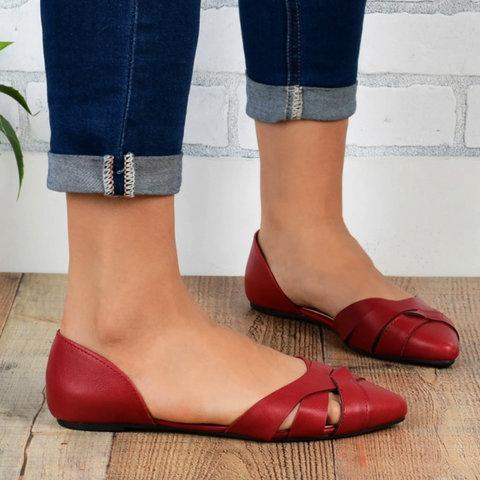 Women's Leather Other Closed Toe Elegant Shoes