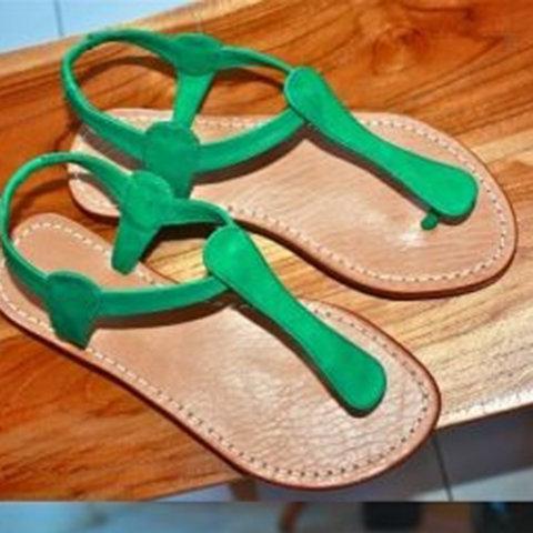 Beach Summer Low Heel Sandals