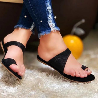 Summer Flat Heel Slippers