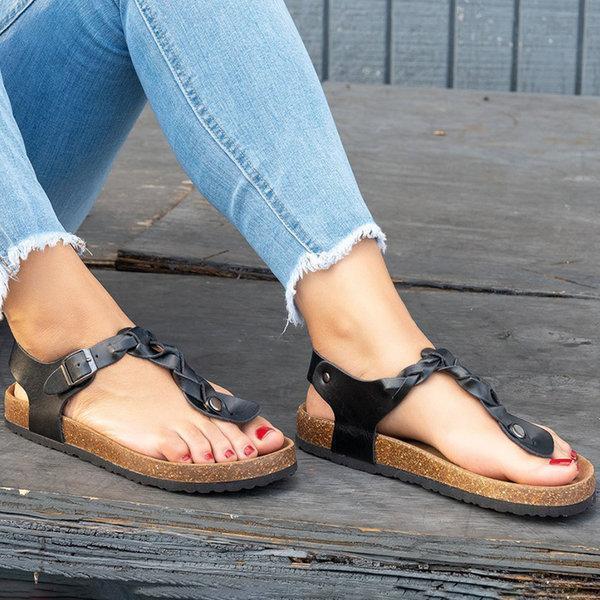 Women Sandals Casual Flip Flops Beach Shoes