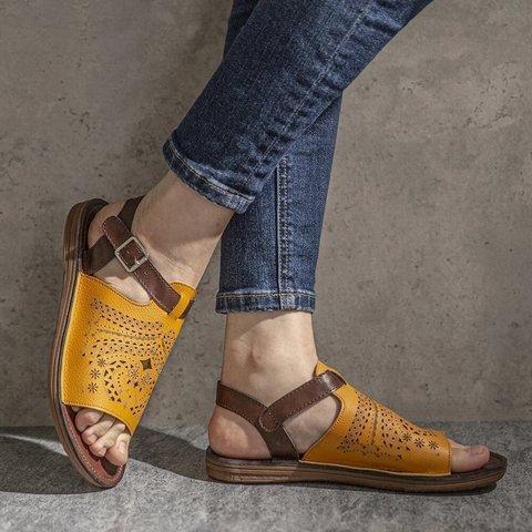 Casual Summer Pu Sandals