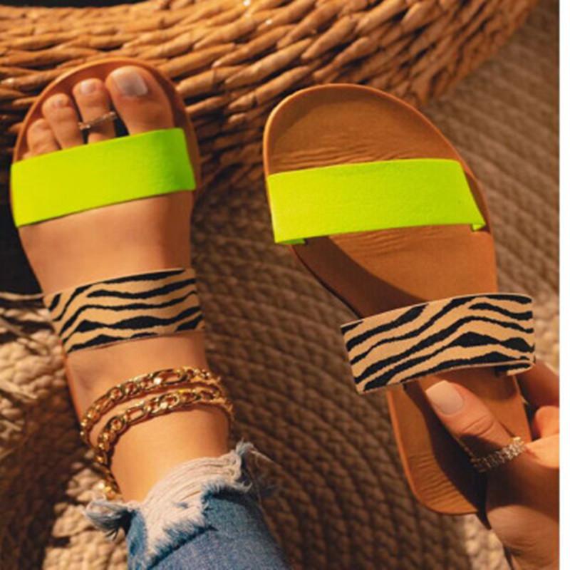 Women Summer Dot Flat Sandals
