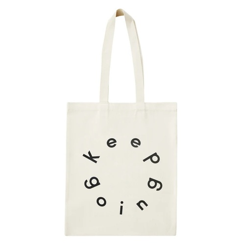 Keep Going Tote Bag - Quality Tote Bag - Canvas Shopper - Cotton Tote - Gift for her - Affirmation Gift - Positive Post