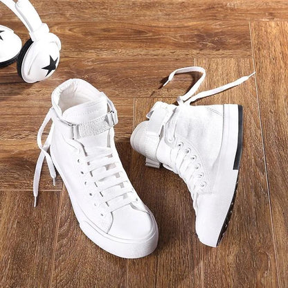 Outdoor Canvas Couple High-Top Sneakers