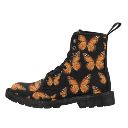 Simple Butterfly Martin Boots