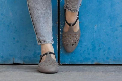 Women Sandals Flats Cutout Hollow Sandals Summer Shoes
