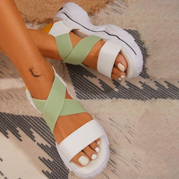 Women's Strappy Sporty Sole Sandals