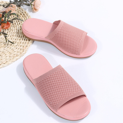 Fly Woven Polyurethane Sole Casual  Shoes Flats