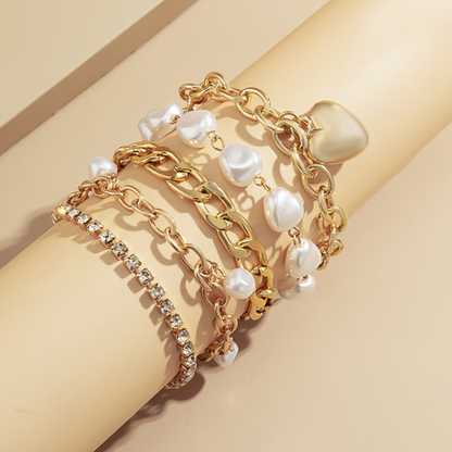 Vintage Baroque Bracelet Set