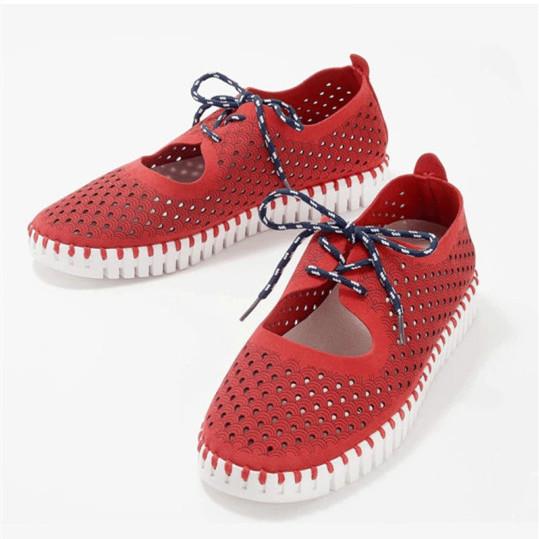 Breathable Hollow Out  Mesh Loafers