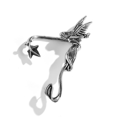 Three-Dimensional Angel Wings Earrings