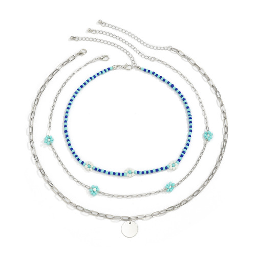Beaded Necklace With A Bohemian Style