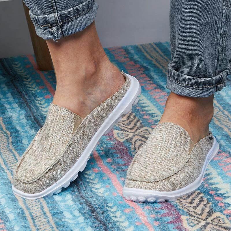 Women Casual Comfy Non-slip Slip On Loafers