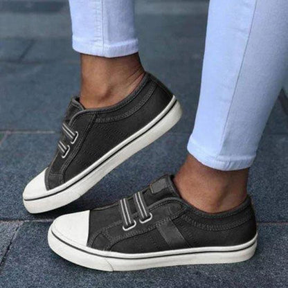 Plain Round Toe Casual Travel Sneakers